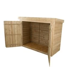 Forest Tongue & Groove 6.3x2.8 Pent Garden Storage 2000L -Outdoor Garden Shop forest tongue groove 6 3x2 8 pent garden storage 2000l5013053163221 03c bq
