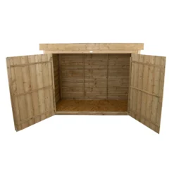 Forest Tongue & Groove 6.3x2.8 Pent Garden Storage 2000L -Outdoor Garden Shop forest tongue groove 6 3x2 8 pent garden storage 2000l5013053163221 05c bq