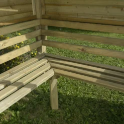 Forest Venetian Corner Arbour, (H)2500mm (W)2330mm (D)1610mm - Assembly Required -Outdoor Garden Shop forest venetian corner arbour h 2500mm w 2330mm d 1610mm assembly required5013053139745 11i