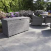 GoodHome Hamilton Steeple Grey Rattan Effect Storage Box (W) 125cm X (D) 55cm 1 GoodHome Hamilton Steeple Grey Rattan Effect Storage Box (W) 125cm X (D) 55cm -Outdoor Garden Shop goodhome hamilton steeple grey rattan effect storage box w 125cm x d 55cm5059340677392 03i