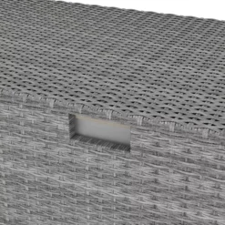 GoodHome Hamilton Steeple Grey Rattan Effect Storage Box (W) 125cm X (D) 55cm 22 GoodHome Hamilton Steeple Grey Rattan Effect Storage Box (W) 125cm X (D) 55cm -Outdoor Garden Shop goodhome hamilton steeple grey rattan effect storage box w 125cm x d 55cm5059340677392 37c