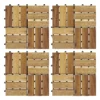 GoodHome Lempa Brown Acacia Clippable Deck Tile (L)0.3m (W)300mm (T)24mm, Pack Of 4 -Outdoor Garden Shop goodhome lempa brown acacia clippable deck tile l 0 3m w 300mm t 24mm pack of 45059340066035 10c