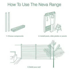 GoodHome Neva Aluminium Gate, (H)1.72m (W)0.93m 9 GoodHome Neva Aluminium Gate, (H)1.72m (W)0.93m -Outdoor Garden Shop goodhome neva aluminium gate h 1 72m w 0 93m3663602943068 18bq