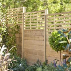 GoodHome Neva Pin Timber Trellis Panel (W)179cm X (H)52cm -Outdoor Garden Shop goodhome neva pin timber trellis panel w 179cm x h 52cm3663602942979 02bq