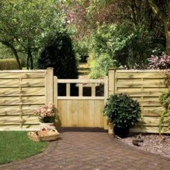 Grange Timber Infill Gate, (H)0.9m (W)0.9m -Outdoor Garden Shop grange timber infill gate h 0 9m w 0 9m5019063260363 02i