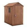 Keter Darwin 6x4 Tongue & Groove Plastic Shed With Floor -Outdoor Garden Shop keter darwin 6x4 tongue groove plastic shed with floor7290112632159 03c bq