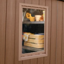 Keter Darwin 8x6 Ft Apex Tongue & Groove Shed With Floor -Outdoor Garden Shop keter darwin 8x6 ft apex tongue groove shed with floor7290112636096 05i bq