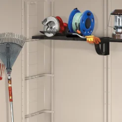 Keter Factor 6x6 Apex Beige Plastic Shed With Floor -Outdoor Garden Shop keter factor 6x6 apex beige plastic shed with floor7290103664930 05bq