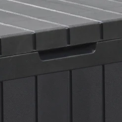 Keter Marvel Plus Grey Plastic 4x1 Garden Storage Box 270L -Outdoor Garden Shop keter marvel plus grey plastic 4x1 garden storage box 270l7290112637802 37c