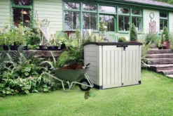 Keter Store-it-out ARC Plastic Garden Storage Box -Outdoor Garden Shop keter store it out arc plastic garden storage box5397007165784 01bq