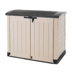Keter Store-it-out ARC Plastic Garden Storage Box -Outdoor Garden Shop keter store it out arc plastic garden storage box5397007165784 01c bq
