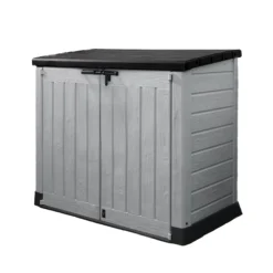Keter Store It Out Max Wood Effect Garden Storage 1200L -Outdoor Garden Shop keter store it out max wood effect garden storage 1200l3253929001413 01c