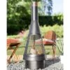 La Hacienda Colorado Steel Chiminea 2 La Hacienda Colorado Steel Chiminea -Outdoor Garden Shop la hacienda colorado steel chiminea5055025562427 02c bq