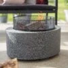 La Hacienda Oval Steel Firepit -Outdoor Garden Shop la hacienda oval steel firepit5055025586102 02i bq