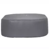 Lay-Z-Spa Grey Square Hot Tub Cover -Outdoor Garden Shop lay z spa grey square hot tub cover6941607321287 01c