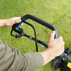 Mac Allister MLMP550SP46-M&S 140cc Petrol Rotary Lawnmower -Outdoor Garden Shop mac allister mlmp550sp46 m s 140cc petrol rotary lawnmower5059340124506 06i