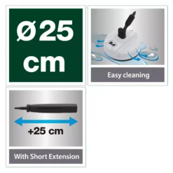 Mac Allister Pressure Washer Brush -Outdoor Garden Shop mac allister pressure washer brush5059340087641 01t