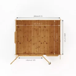 Mercia 10x8 Pent Tongue & Groove Cabin With Double Door -Outdoor Garden Shop mercia 10x8 pent tongue groove cabin with double door5029442002446 02t bq