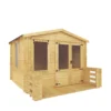 Mercia 11x12 Apex Tongue & Groove Cabin With Double Door -Outdoor Garden Shop mercia 11x12 apex tongue groove cabin with double door5029442078687 01c bq