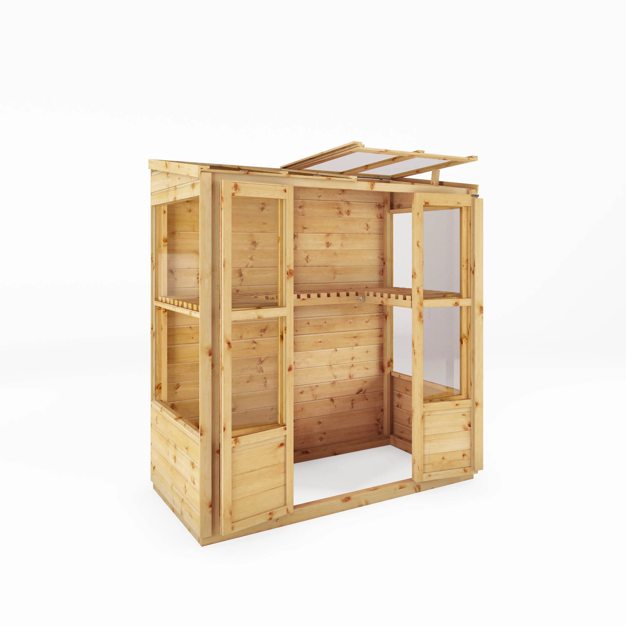 Mercia 6x3 Greenhouse With Flap Vent 5 Mercia 6x3 Greenhouse With Flap Vent - Image 3