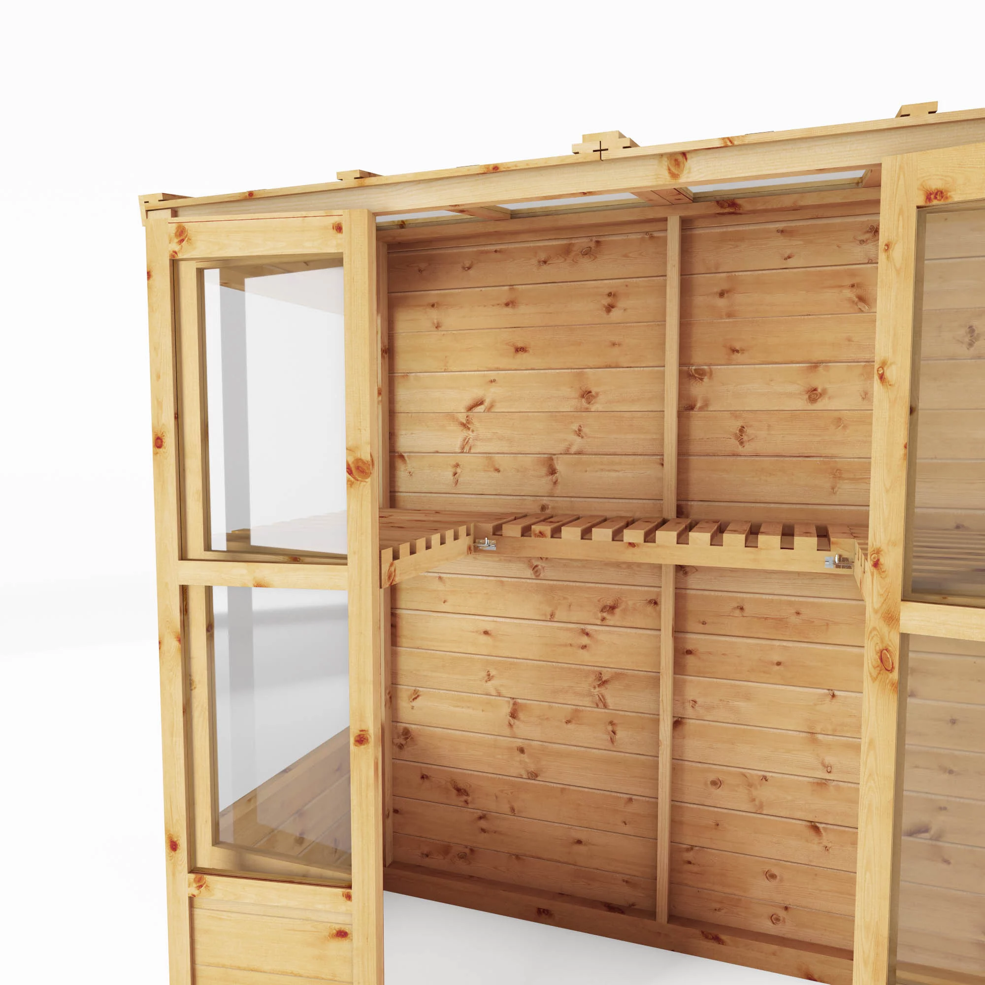 Mercia 6x3 Greenhouse With Flap Vent 6 Mercia 6x3 Greenhouse With Flap Vent - Image 4