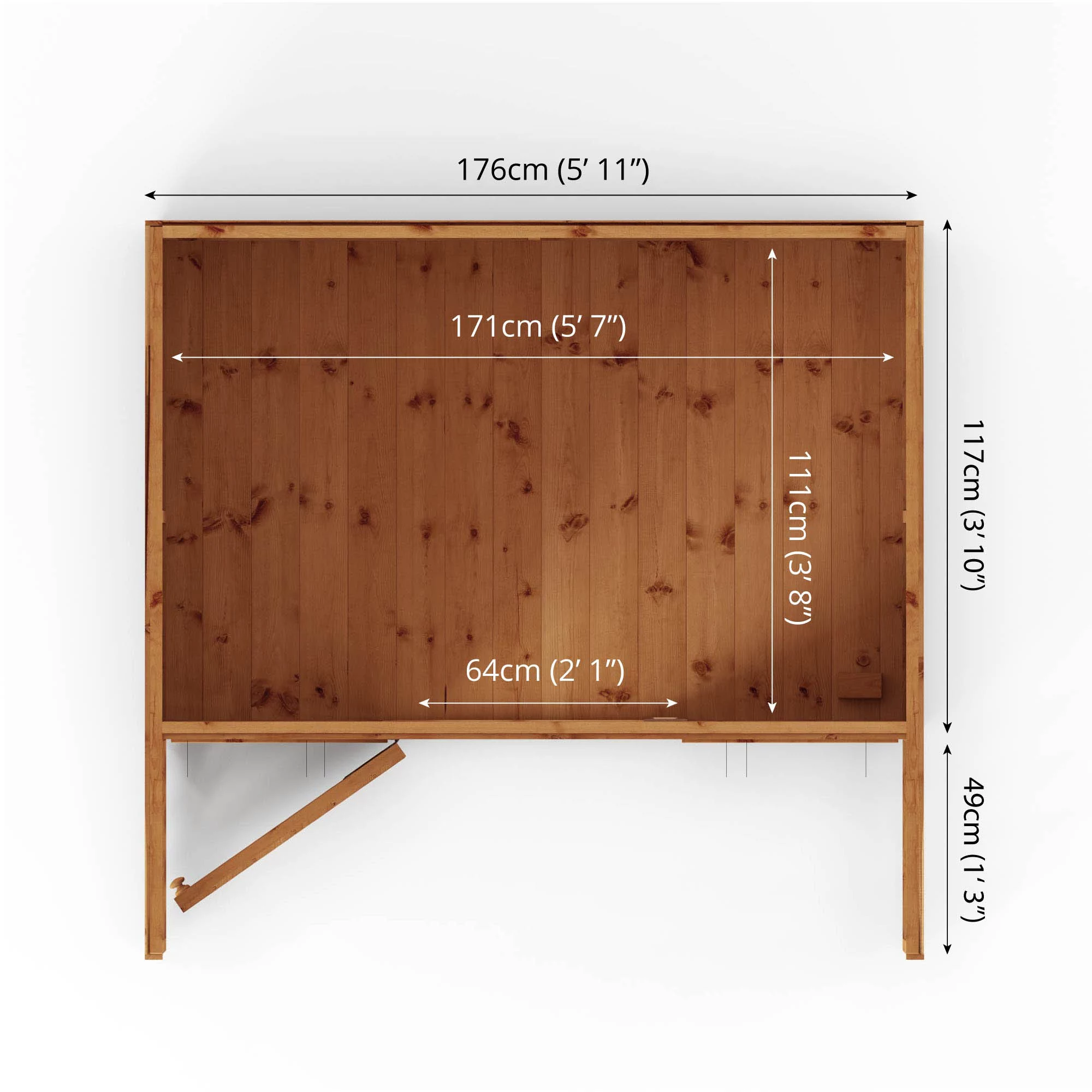 Mercia 6x5 Timber Playhouse Assembly Service Included 7 Mercia 6x5 Timber Playhouse Assembly Service Included - Image 5