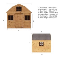 Mercia 7x6 Dutch Apex Tongue & Groove Playhouse - Assembly Service Included 9 Mercia 7x6 Dutch Apex Tongue & Groove Playhouse - Assembly Service Included -Outdoor Garden Shop mercia 7x6 dutch apex tongue groove playhouse assembly service included5029442002323 02t bq