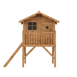 Mercia 7x6 Poppy Apex Shiplap Tower Playhouse - Assembly Service Included -Outdoor Garden Shop mercia 7x6 poppy apex shiplap tower playhouse assembly service included5029442002255 02c bq
