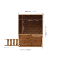 Mercia 7x6 Poppy Apex Shiplap Tower Playhouse - Assembly Service Included -Outdoor Garden Shop mercia 7x6 poppy apex shiplap tower playhouse assembly service included5029442002255 02t bq