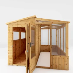 Mercia 8x8 Pent Greenhouse Combi Shed - Assembly Required 19 Mercia 8x8 Pent Greenhouse Combi Shed - Assembly Required -Outdoor Garden Shop mercia 8x8 pent greenhouse combi shed assembly required5029442075655 04c