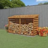 Mercia Double Wooden Log Store 1 Mercia Double Wooden Log Store -Outdoor Garden Shop mercia double wooden log store5029442012629 01i