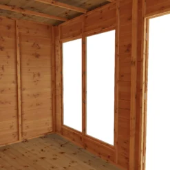 Mercia Maine 10x6 Ft Pent Shiplap Wooden Summer House With Double Door -Outdoor Garden Shop mercia maine 10x6 ft pent shiplap wooden summer house with double door5029442002552 04c