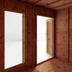 Mercia Maine 12x6 Ft Pent Shiplap Wooden Summer House With Double Door -Outdoor Garden Shop mercia maine 12x6 ft pent shiplap wooden summer house with double door5029442008905 06c