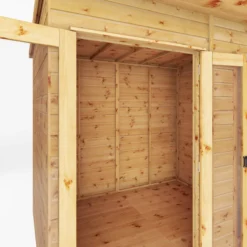 Mercia Maine 16x6 Ft Pent Shiplap Wooden Summer House With Double Door 15 Mercia Maine 16x6 Ft Pent Shiplap Wooden Summer House With Double Door -Outdoor Garden Shop mercia maine 16x6 ft pent shiplap wooden summer house with double door5029442008714 04c