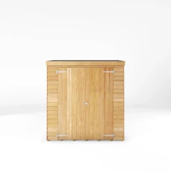 Mercia Overlap Wooden 6x2'6 Pent Garden Storage -Outdoor Garden Shop mercia overlap wooden 6x2 6 pent garden storage5029442073897 02c