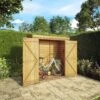 Mercia Overlap Wooden 6x2'6 Pent Garden Storage -Outdoor Garden Shop mercia overlap wooden 6x2 6 pent garden storage5029442073897 02i