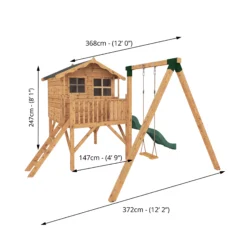 Mercia Poppy Brown Slide 13 Mercia Poppy Brown Slide -Outdoor Garden Shop mercia poppy brown slide5029442076393 01t bq