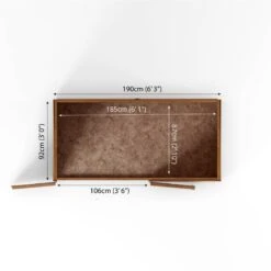 Mercia Solid Wood 3x6 Overlap Pent Bike Store -Outdoor Garden Shop mercia solid wood 3x6 overlap pent bike store5029442089300 02t