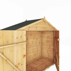 Mercia Solid Wood 3x7 Tongue & Groove Apex Bike Store -Outdoor Garden Shop mercia solid wood 3x7 tongue groove apex bike store5029442008196 03c