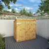 Mercia Tongue & Groove Solid Wood 3x5 Pent Garden Storage -Outdoor Garden Shop mercia tongue groove solid wood 3x5 pent garden storage5029442008172 01i