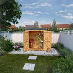 Mercia Tongue & Groove Solid Wood 6x2'6 Pent Garden Storage 11 Mercia Tongue & Groove Solid Wood 6x2'6 Pent Garden Storage -Outdoor Garden Shop mercia tongue groove solid wood 6x2 6 pent garden storage5029442008219 02i