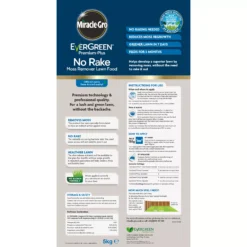 Miracle-Gro No Rake Lawn Fertiliser Granules 50m² 5kg 6 Miracle-Gro No Rake Lawn Fertiliser Granules 50m² 5kg -Outdoor Garden Shop miracle gro no rake lawn fertiliser granules 50m 5kg5010272183764 04c BQ