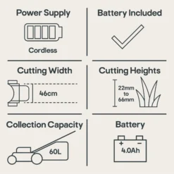 Mountfield Freedom500 Empress 46 Li Kit Cordless 48V Rotary Lawnmower 33 Mountfield Freedom500 Empress 46 Li Kit Cordless 48V Rotary Lawnmower -Outdoor Garden Shop mountfield freedom500 empress 46 li kit cordless 48v rotary lawnmower8008984854352 01t EN bq