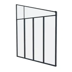 Palram - Canopia 3 Series Grey Patio Cover Side Wall, (L)2.57m (H)3.05m -Outdoor Garden Shop palram canopia 3 series grey patio cover side wall l 2 57m h 3 05m7290108137217 01c bq