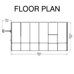 Palram - Canopia 6X12 Barn Plastic Sun Room - Base Not Included 9 Palram - Canopia 6X12 Barn Plastic Sun Room - Base Not Included -Outdoor Garden Shop palram canopia 6x12 barn plastic sun room base not included7290103121525 02t