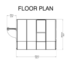 Palram - Canopia 6X8 Barn Plastic Sun Room - Base Not Included -Outdoor Garden Shop palram canopia 6x8 barn plastic sun room base not included7290103121501 02t bq