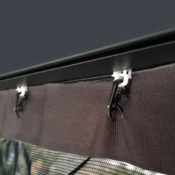 Palram - Canopia Dallas Grey Polyester (PES) Gazebo Netting, Pack Of 4 (L)2120mm (W)5070mm 13 Palram - Canopia Dallas Grey Polyester (PES) Gazebo Netting, Pack Of 4 (L)2120mm (W)5070mm -Outdoor Garden Shop palram canopia dallas grey polyester pes gazebo netting pack of 4 l 2120mm w 5070mm7290108602722 03i