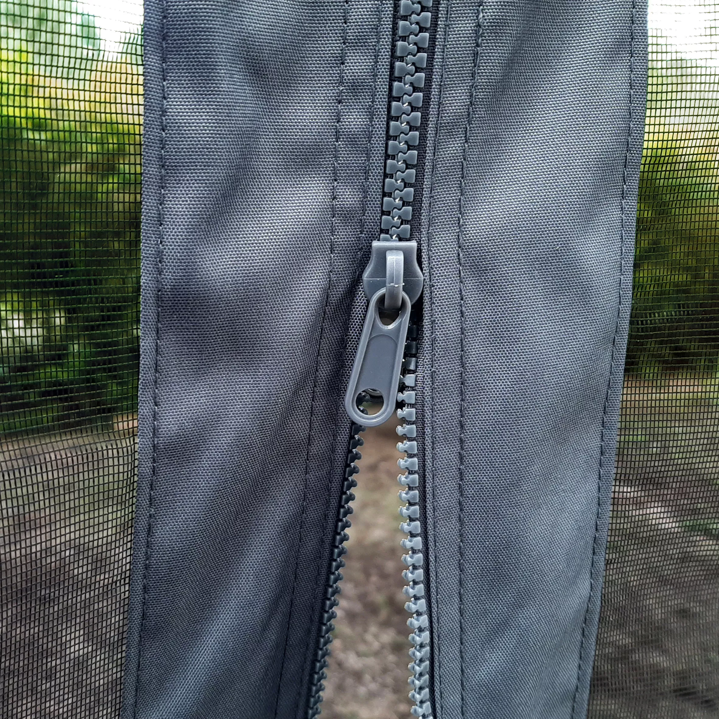 Palram - Canopia Dallas Grey Polyester (PES) Gazebo Netting, Pack Of 4 (L)2120mm (W)5070mm 8 Palram - Canopia Dallas Grey Polyester (PES) Gazebo Netting, Pack Of 4 (L)2120mm (W)5070mm - Image 6