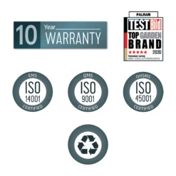 Palram - Canopia Garda Grey Hexagonal Gazebo, (W)5.17m (D)5.95m - Assembly Required -Outdoor Garden Shop palram canopia garda grey hexagonal gazebo w 5 17m d 5 95m assembly required7290108137040 02t bq