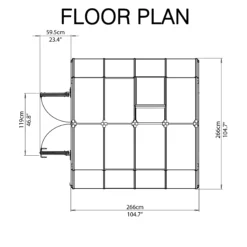 Palram - Canopia Hobby Gardner Green 8x8 Greenhouse 16 Palram - Canopia Hobby Gardner Green 8x8 Greenhouse -Outdoor Garden Shop palram canopia hobby gardner green 8x8 greenhouse7290103121655 01t bq